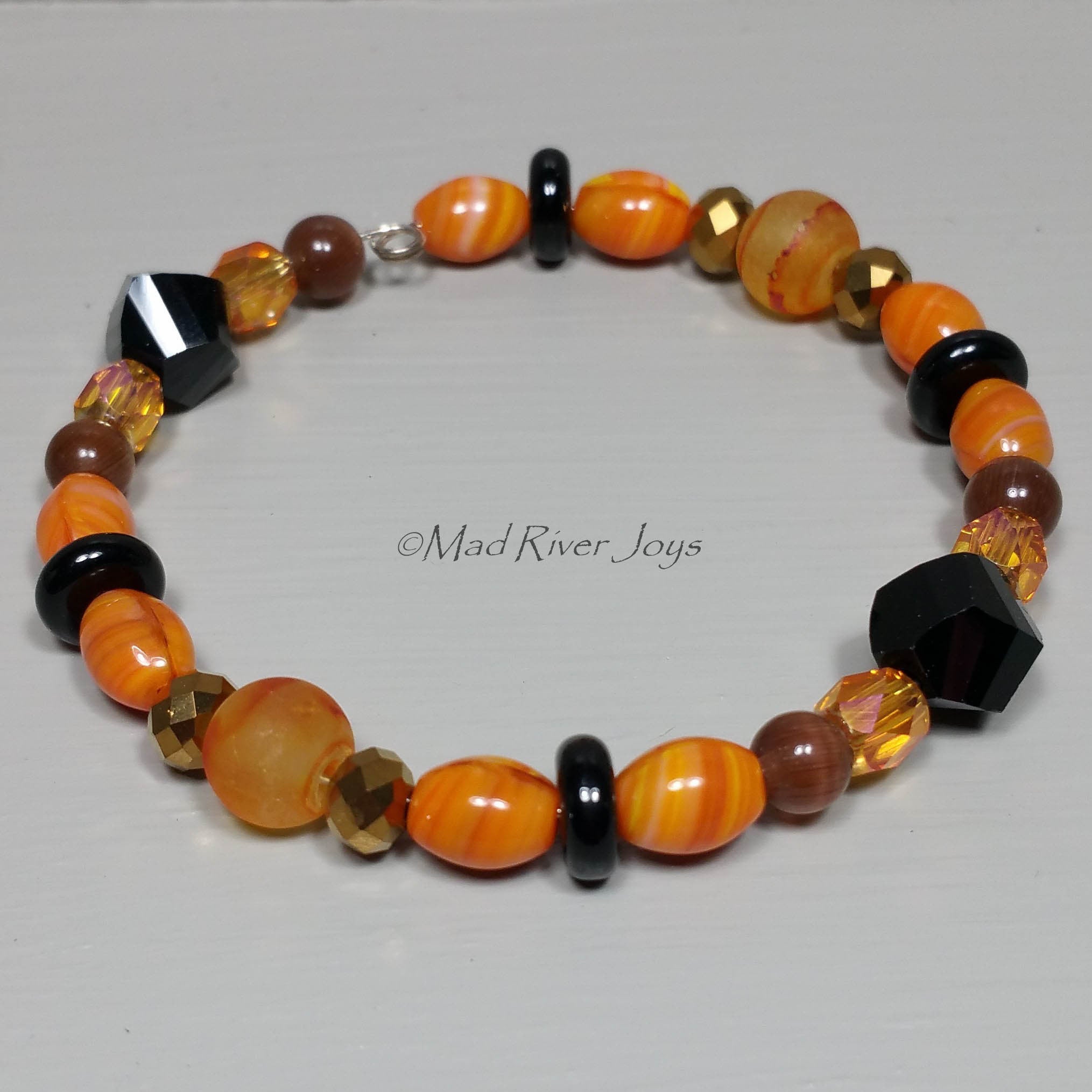 Tea Lights--Floating--Black Cat Beaded Tea Light Set