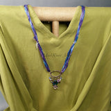 Necklace--Lavender Heart