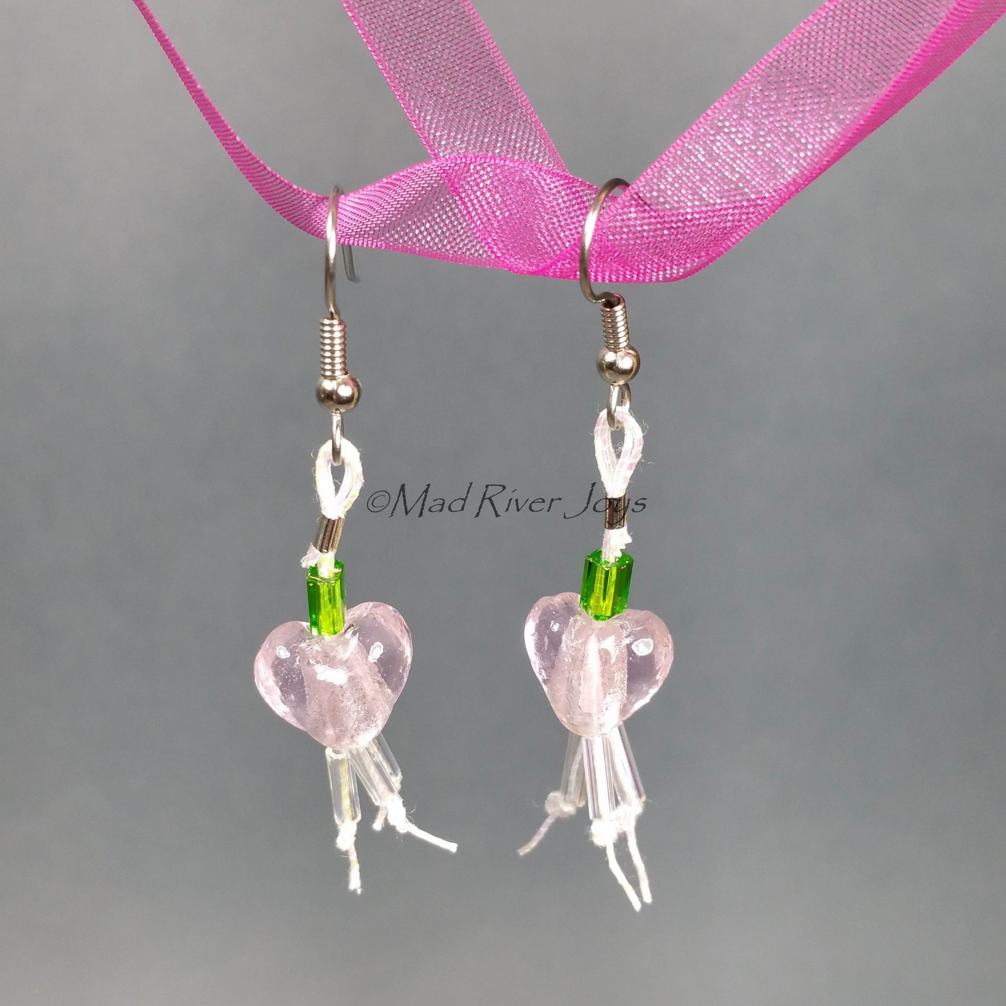 Earrings--Bleeding Hearts