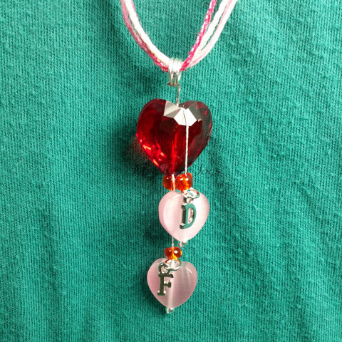 Necklace--You Pull My Heart Strings--Personalized