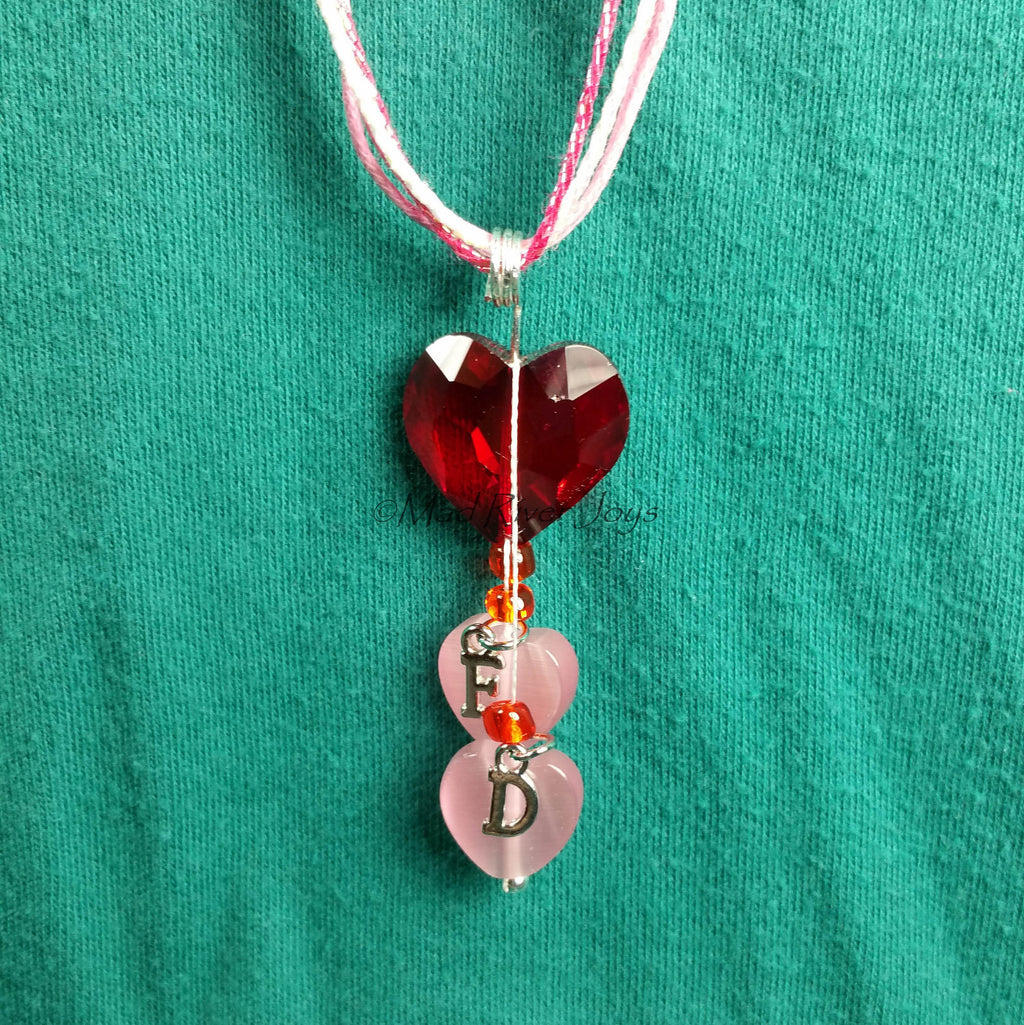 Necklace--You Pull My Heart Strings--Personalized
