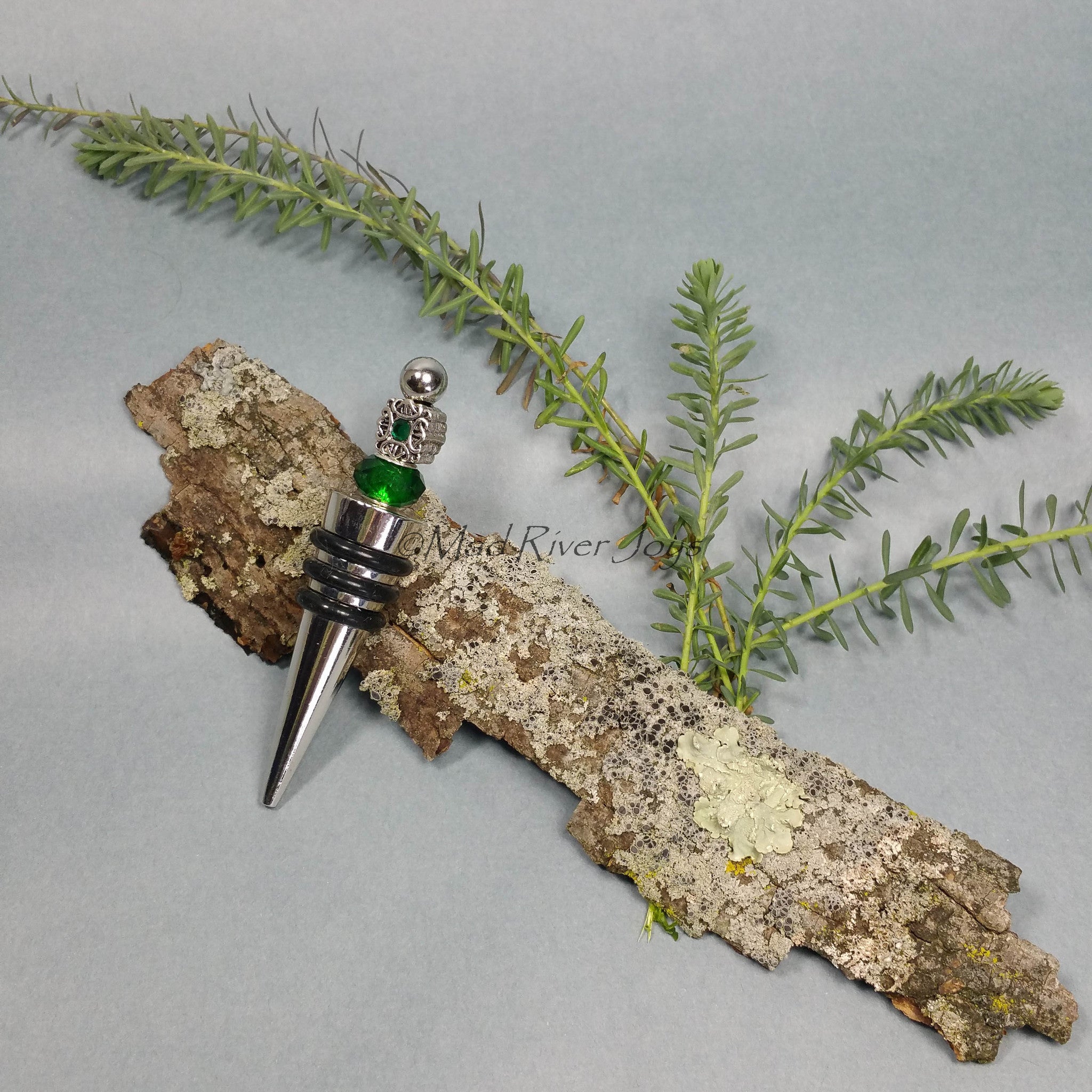 Bottle Stopper--Celtic Green