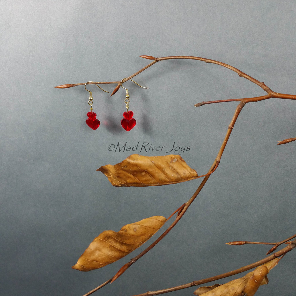 Earrings--Our Hearts Together