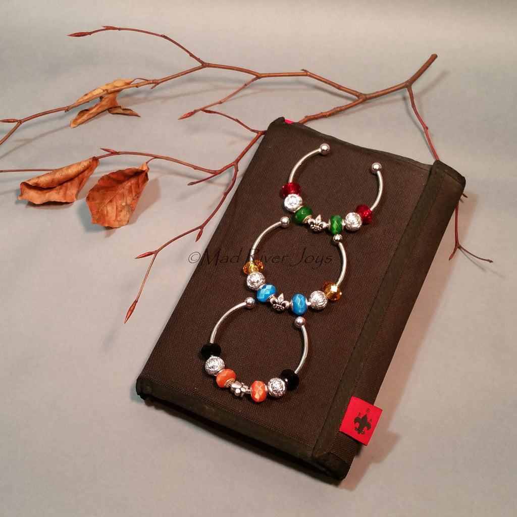 Bracelet--Cuff--Cub Scout Colors