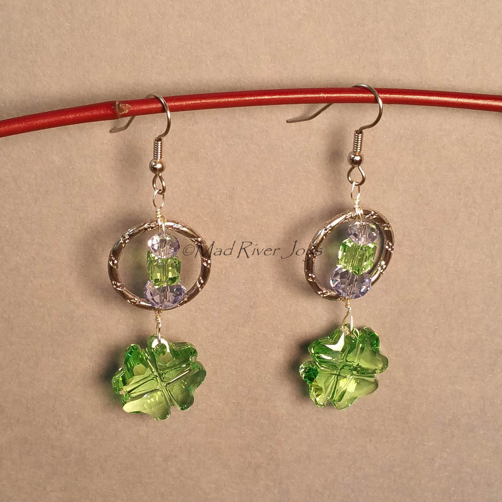 Earrings--Rings of Luck