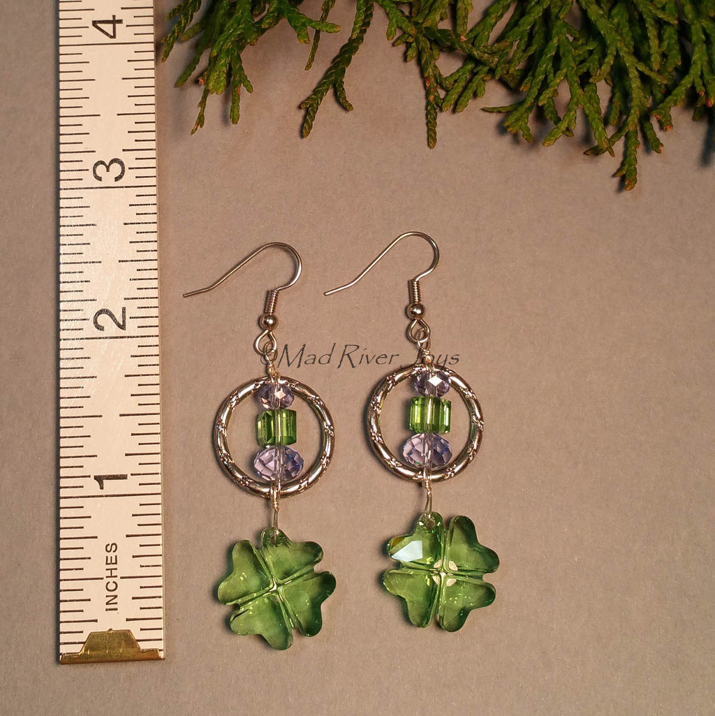 Earrings--Rings of Luck