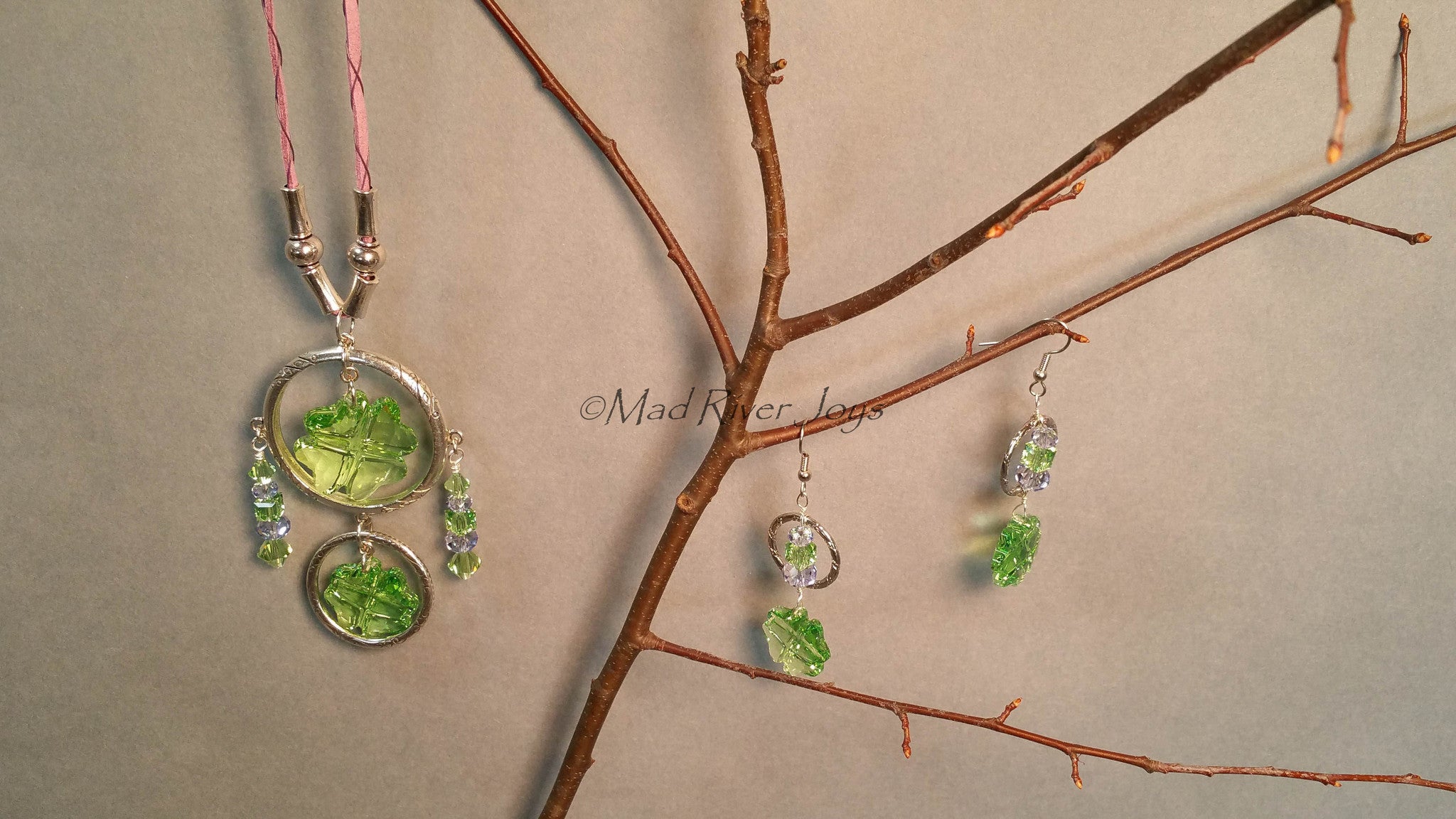 Necklace--Rings of Luck