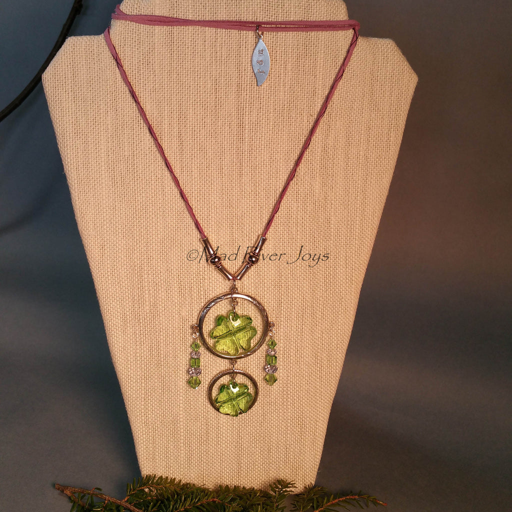 Necklace--Rings of Luck