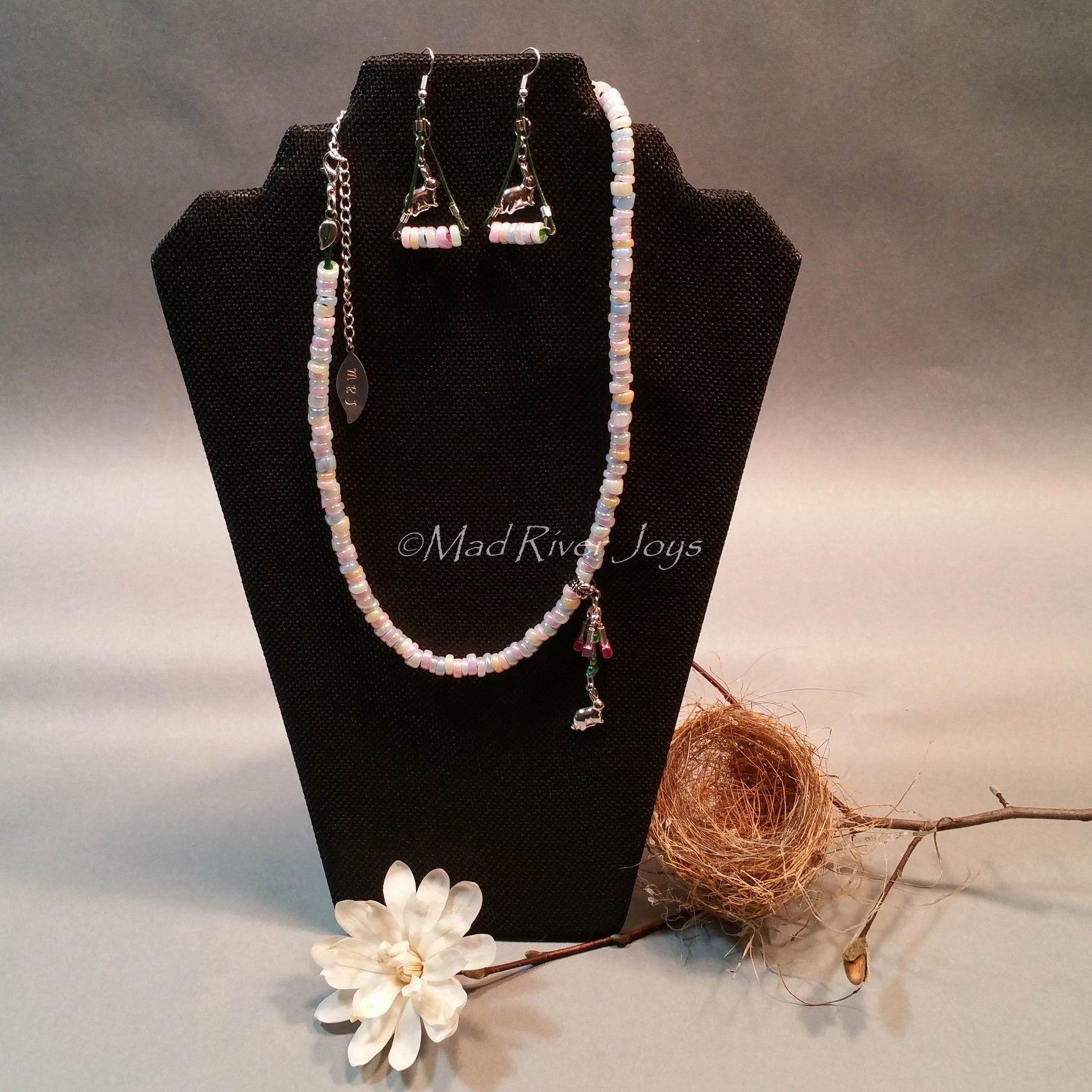 Earrings--Easter Bunny 2017