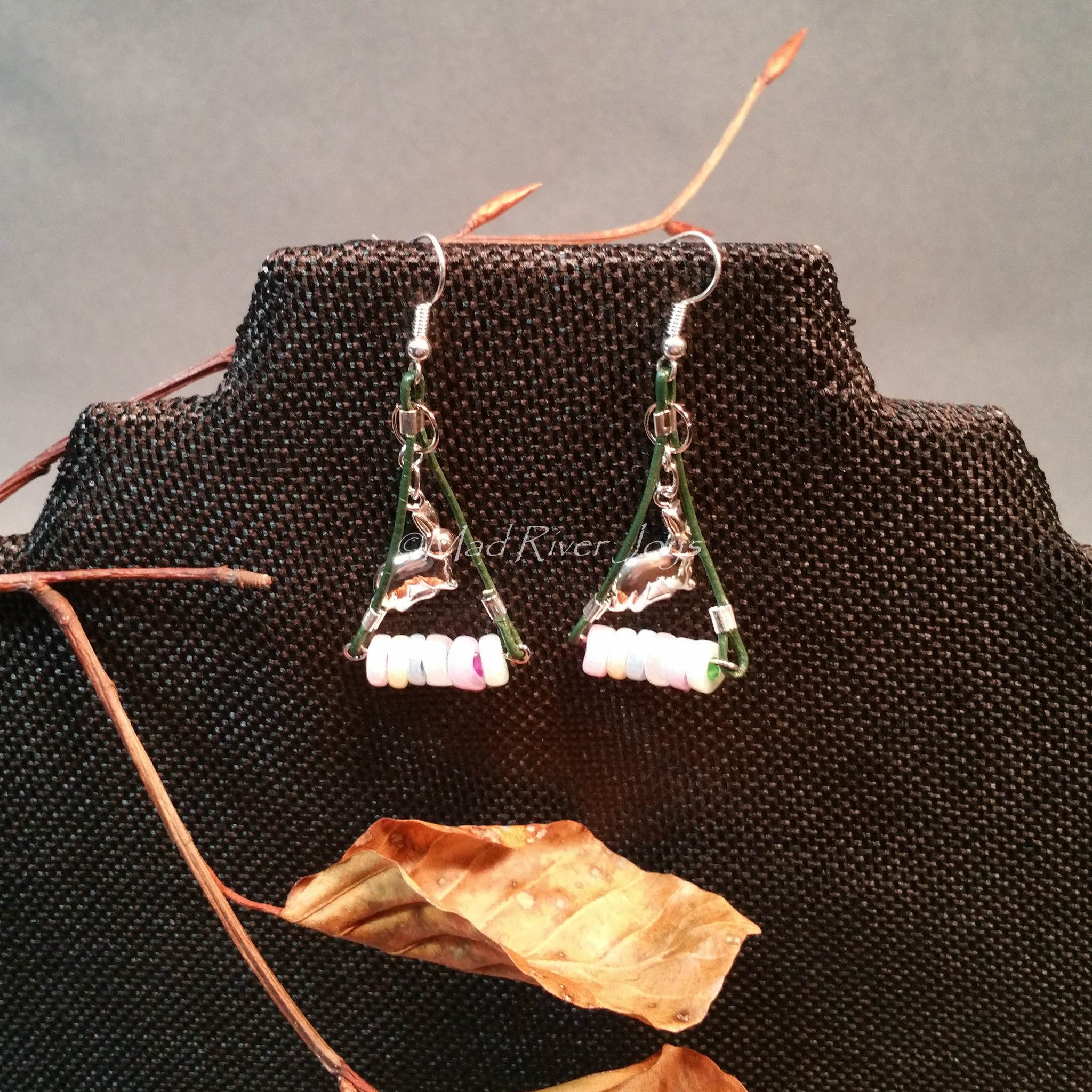 Earrings--Easter Bunny 2017