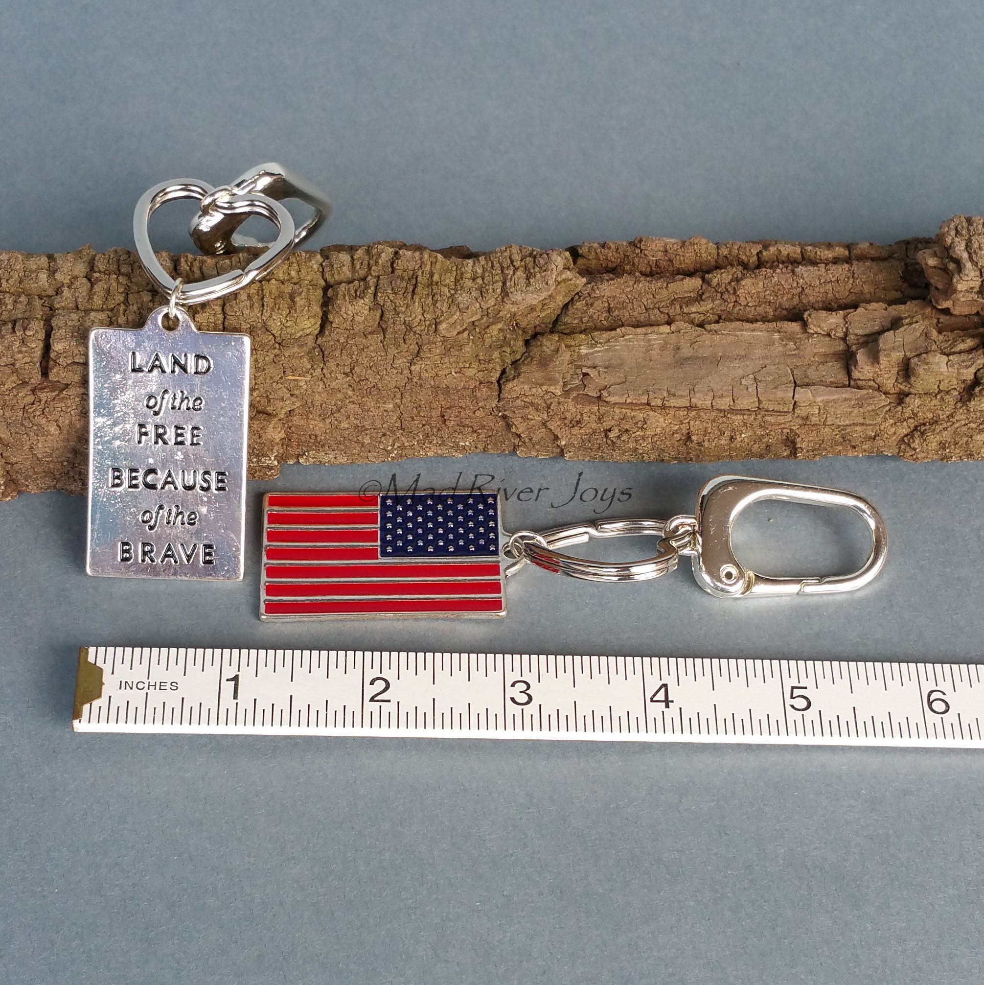 Key Chain--Home of the Brave