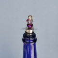 Bottle Stopper--Metallic Purple