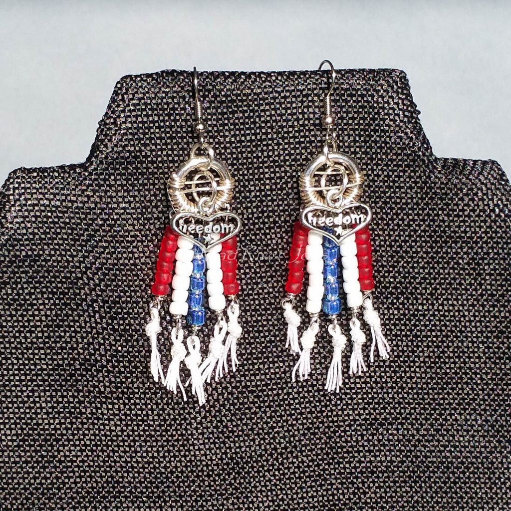 Earrings--Freedom On The Fringe