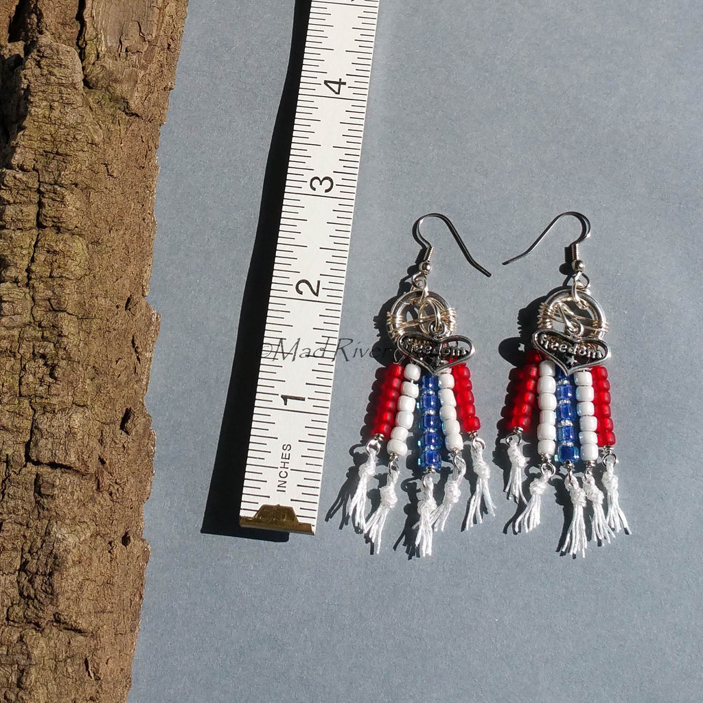 Earrings--Freedom On The Fringe