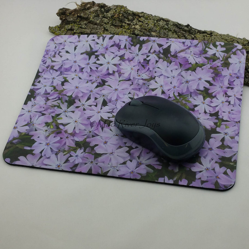 Mouse Mat--Photo Print--Foam--Lavender Phlox