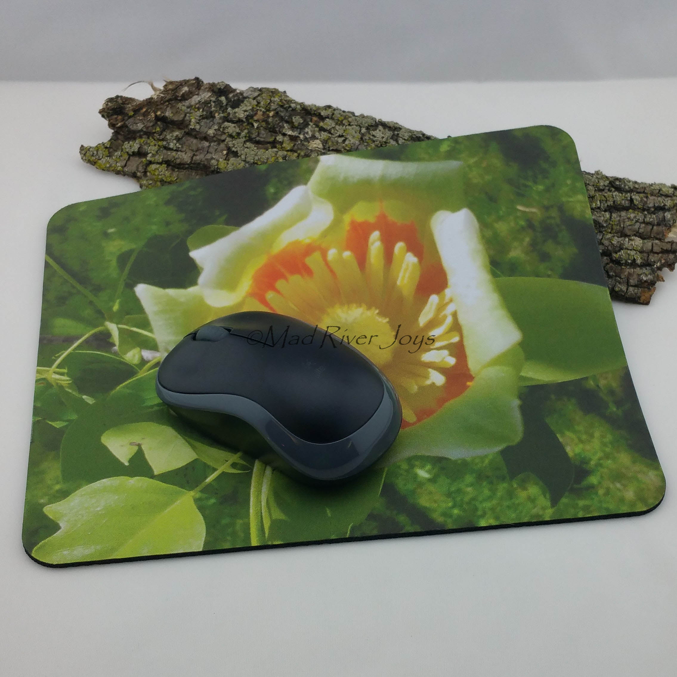 Mouse Mat--Photo Print--Foam--Tulip Tree Flower
