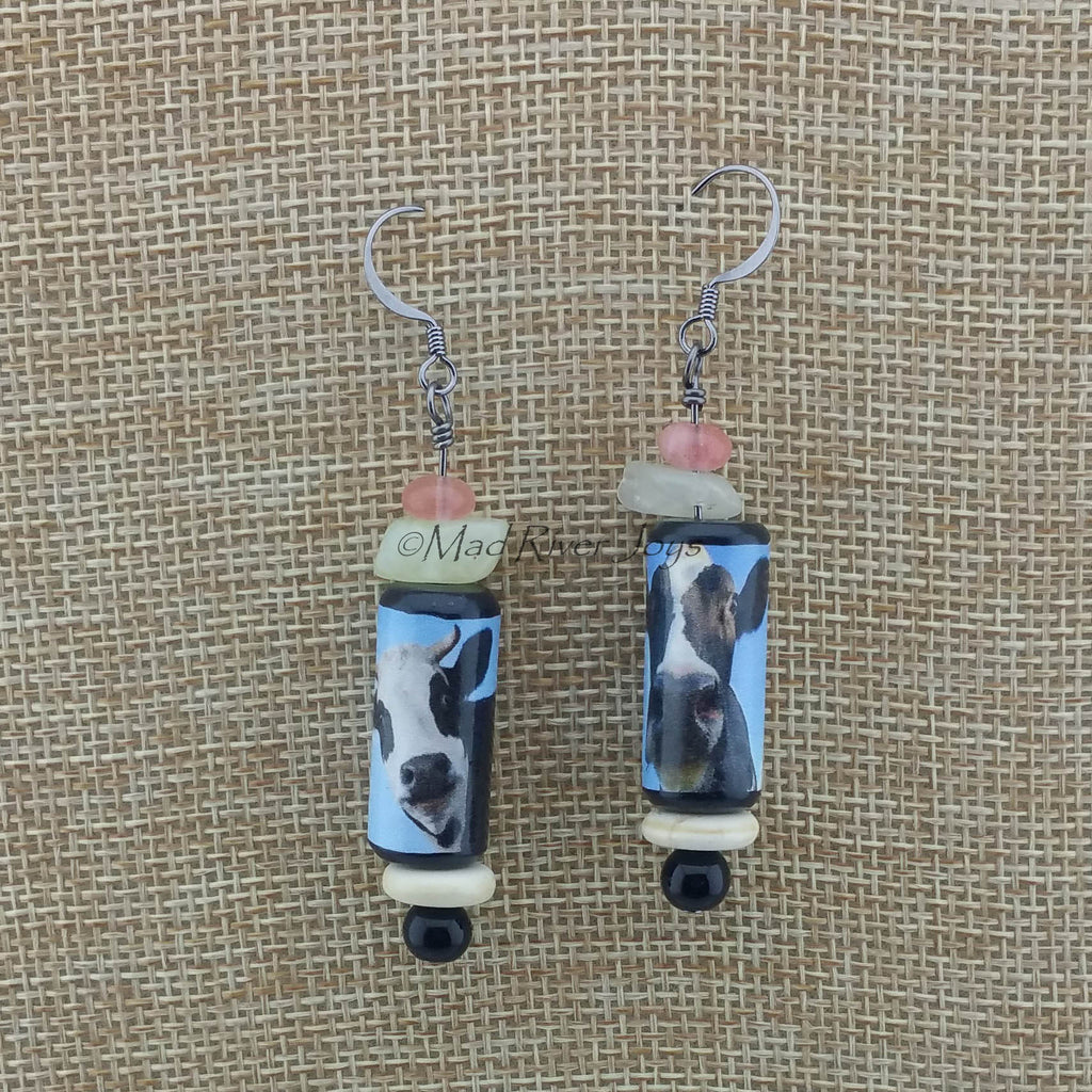 Earrings--Farmyard