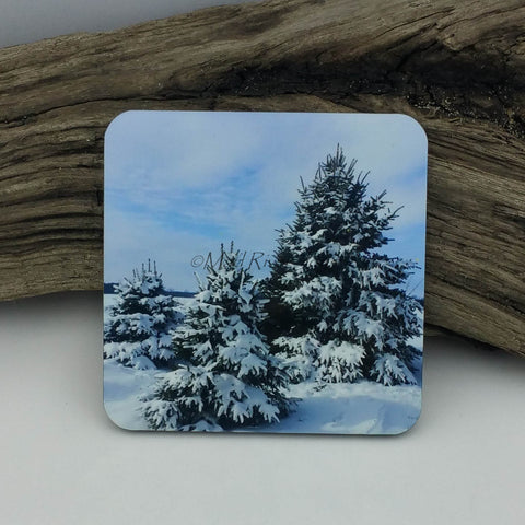 Coaster--Photo Print--Cork--Spruce In Snow