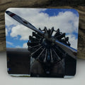 Coaster--Photo Print--Cork--Ford Tri-Motor Center Engine