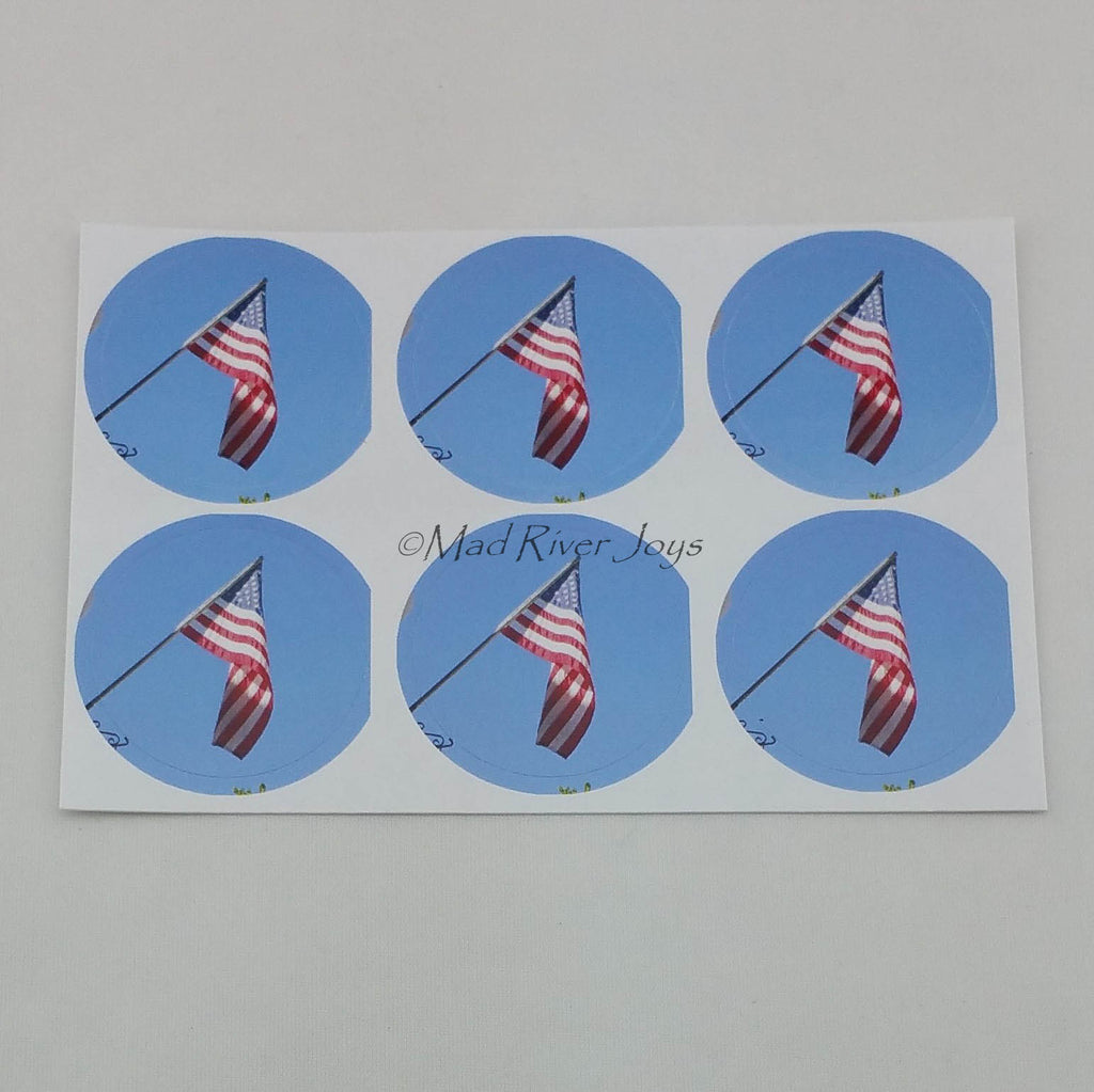 Greeting Cards--United States and Ohio Flags Combo Pack