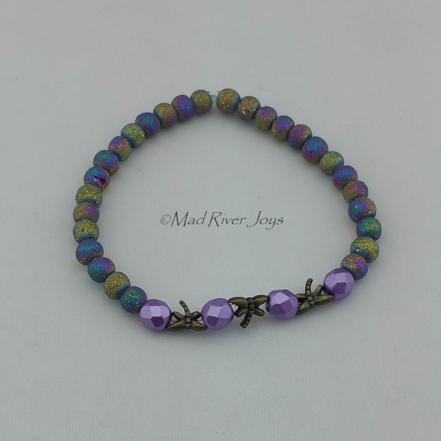 Bracelet--Stretch--Dragonfly Minnies