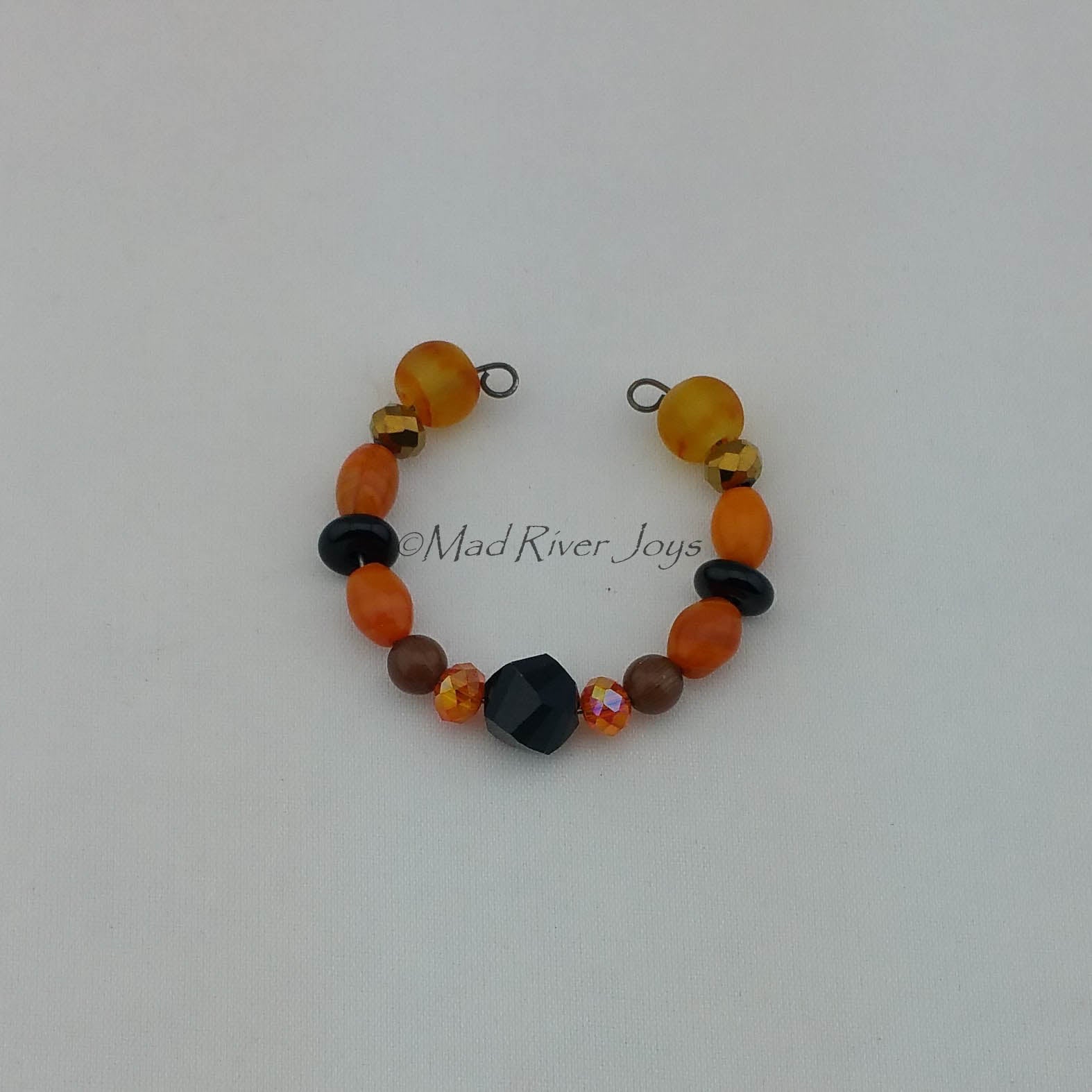 Napkin Rings--Black Cat