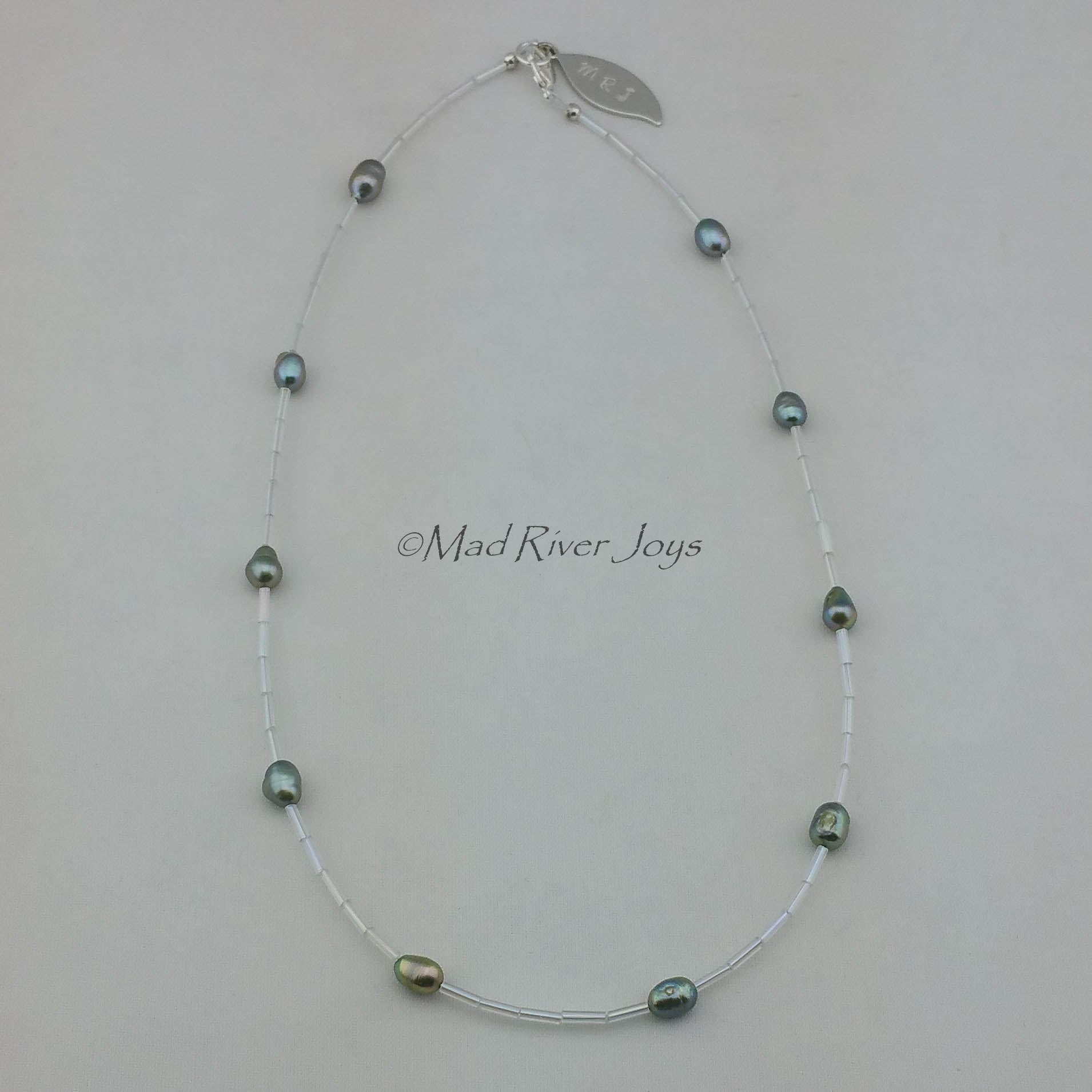 Necklace--Liquid Pearl