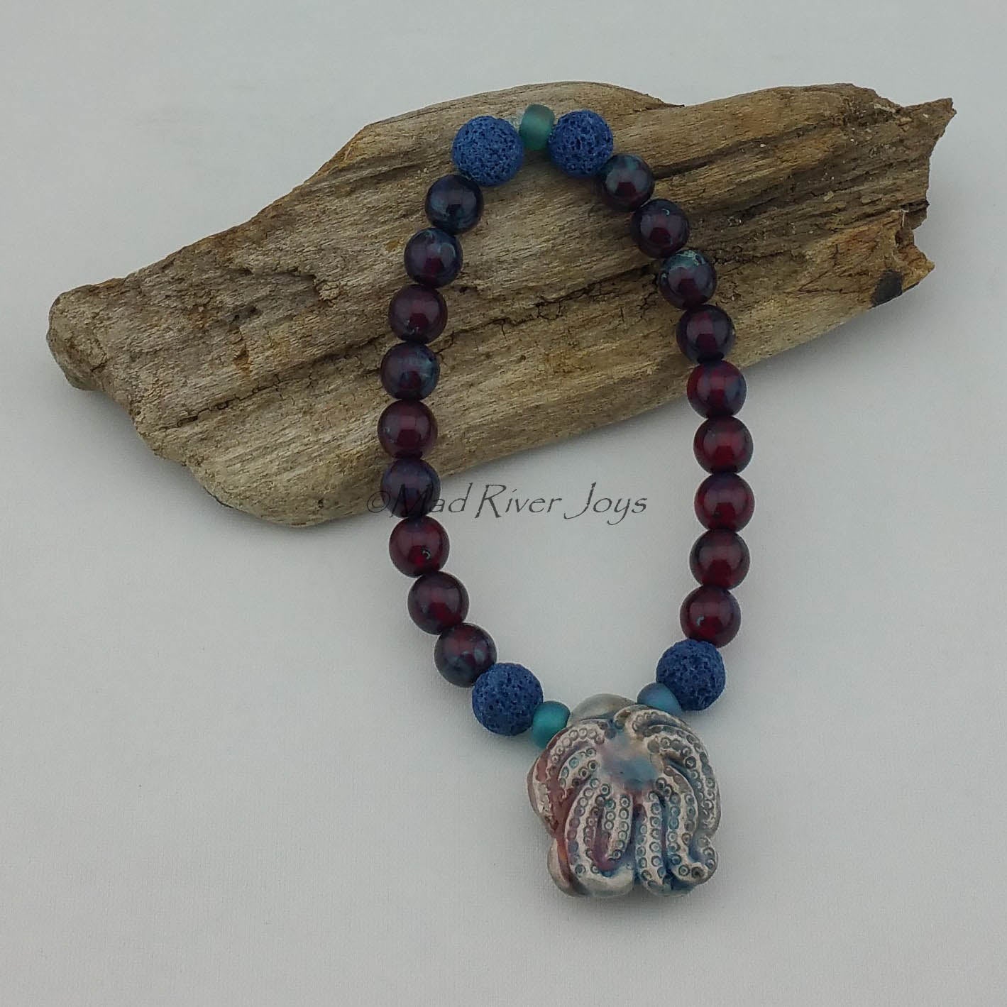 Bracelet--Stretch--Aroma--Charm--Druk--8mm