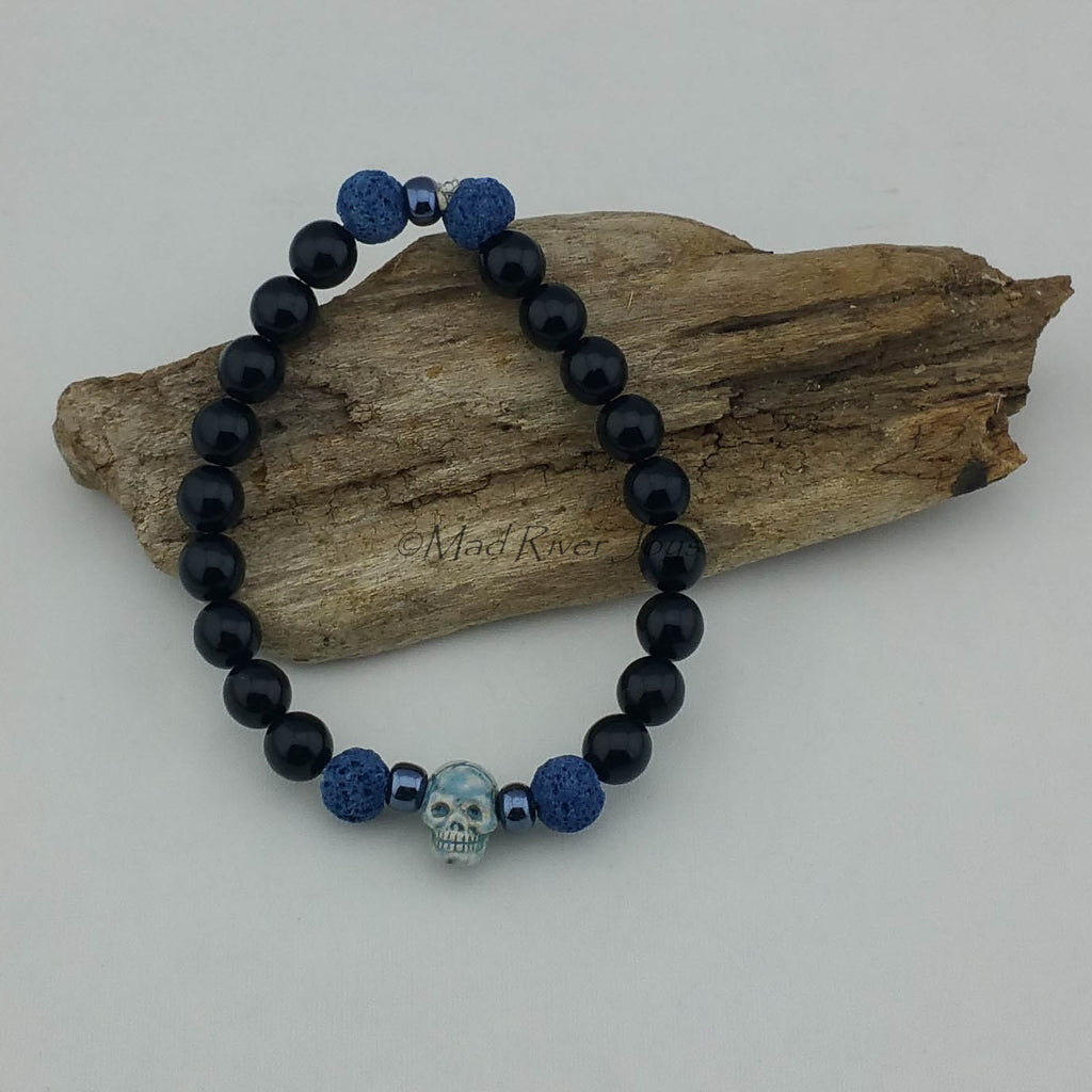 Bracelet--Stretch--Aroma--Charm--Druk--8mm