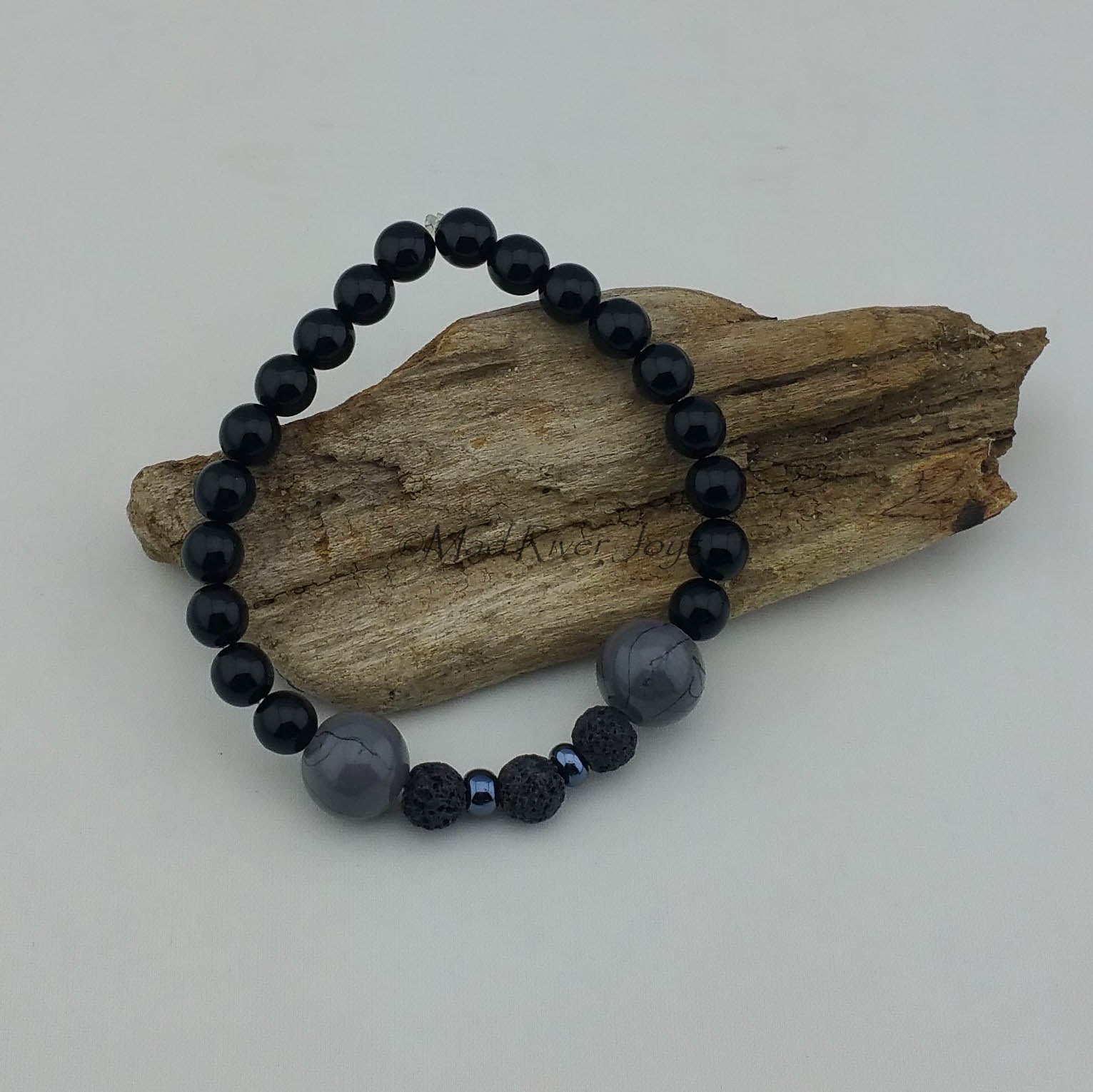 Bracelet--Stretch--Aroma--Druk--8mm