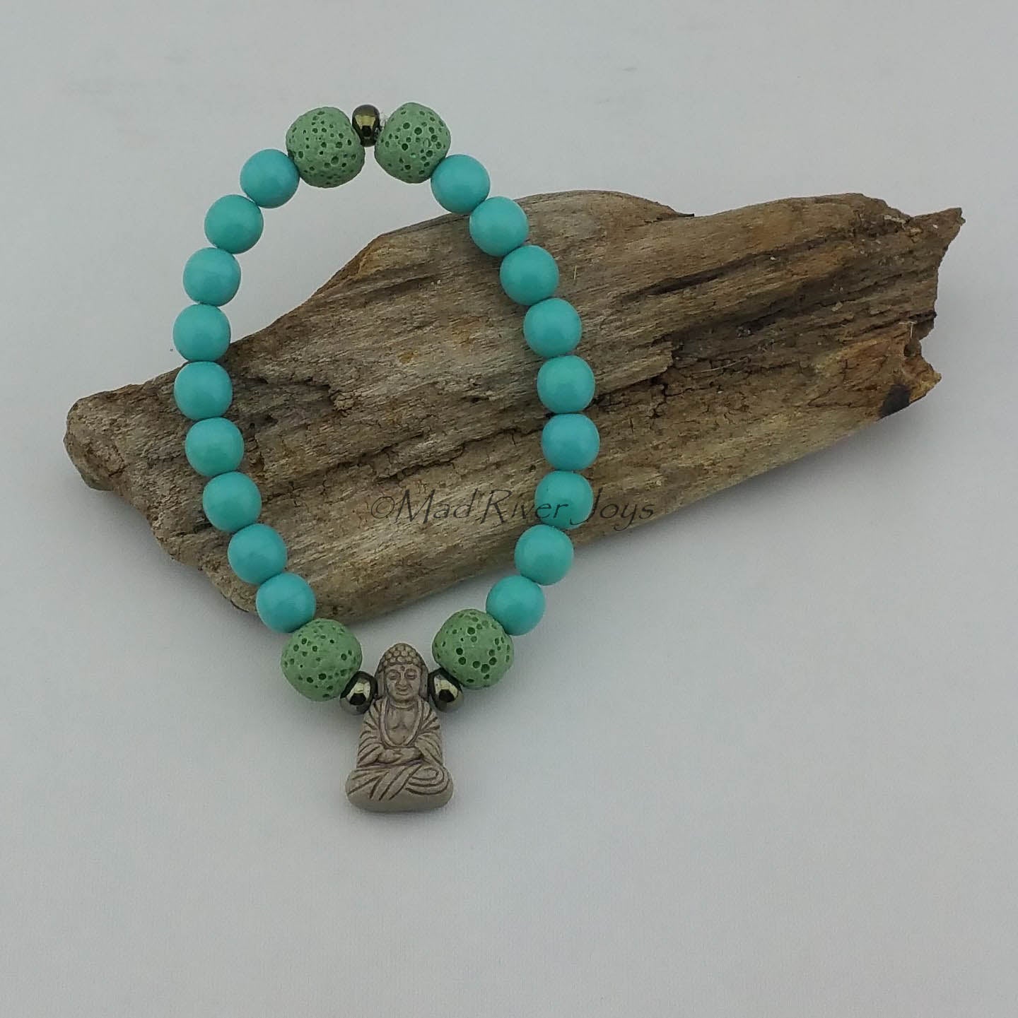 Bracelet--Stretch--Aroma--Charm--Druk--8mm