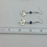 Earrings--Elephant with Freshwater Pearls
