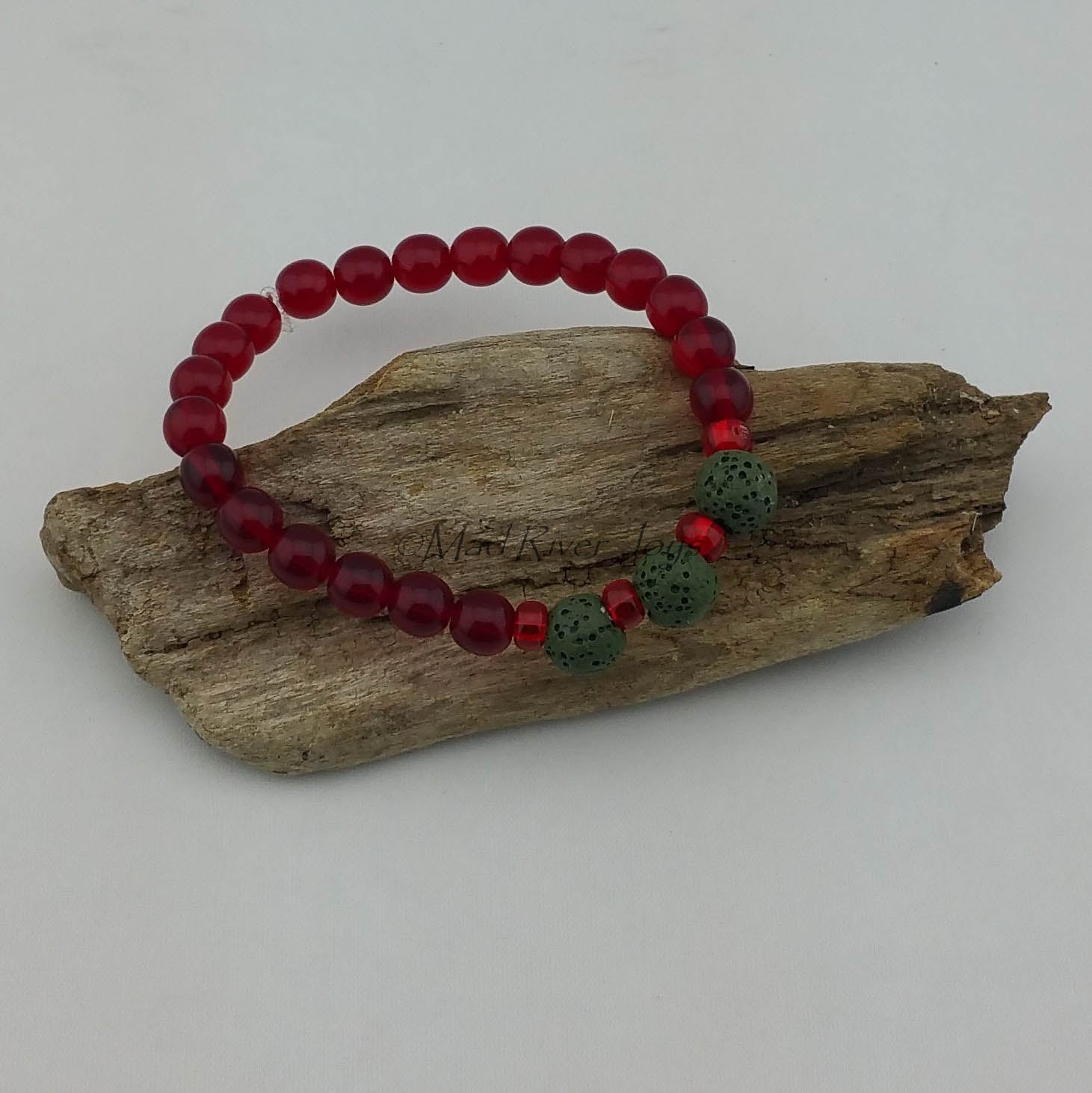 Bracelet--Stretch--Aroma--Druk--8mm