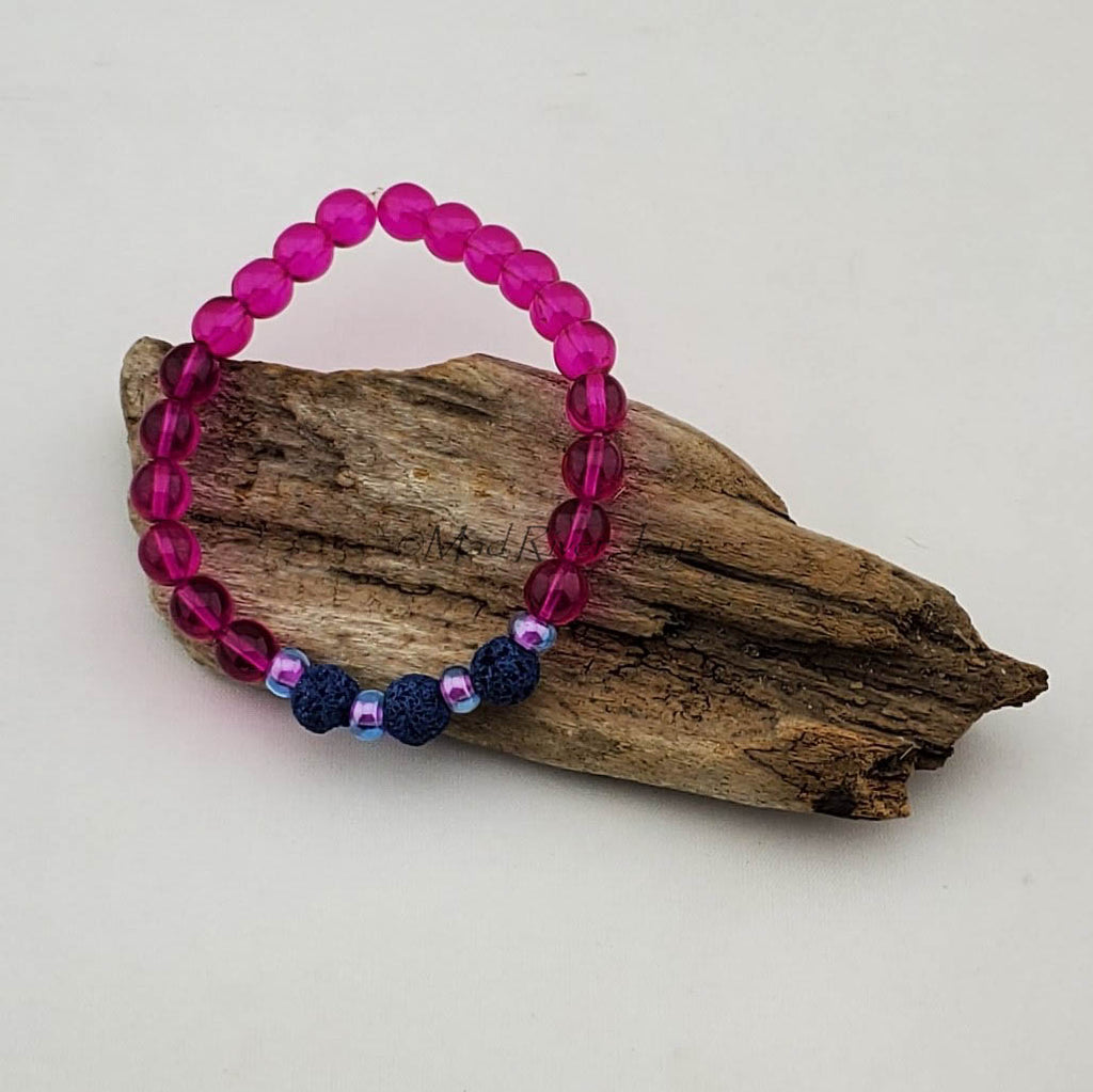 Bracelet--Stretch--Aroma--Druk--8mm