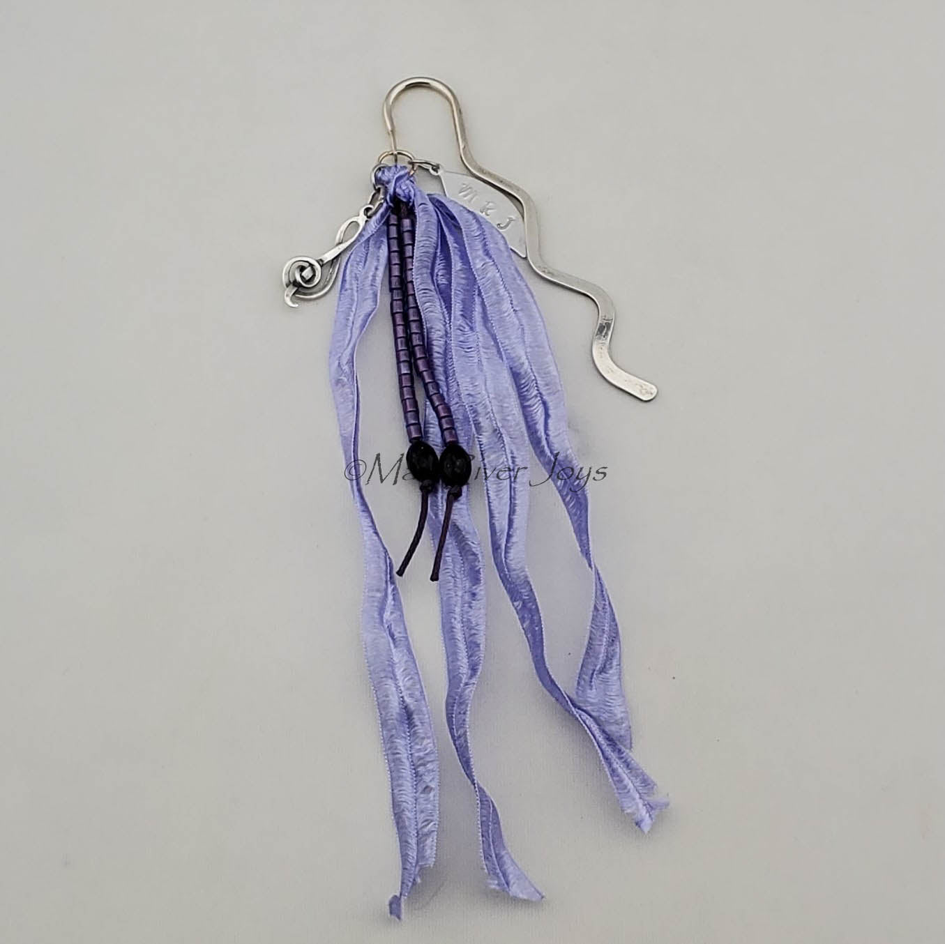 Bookmark--Hook--Music--Sterling Silver