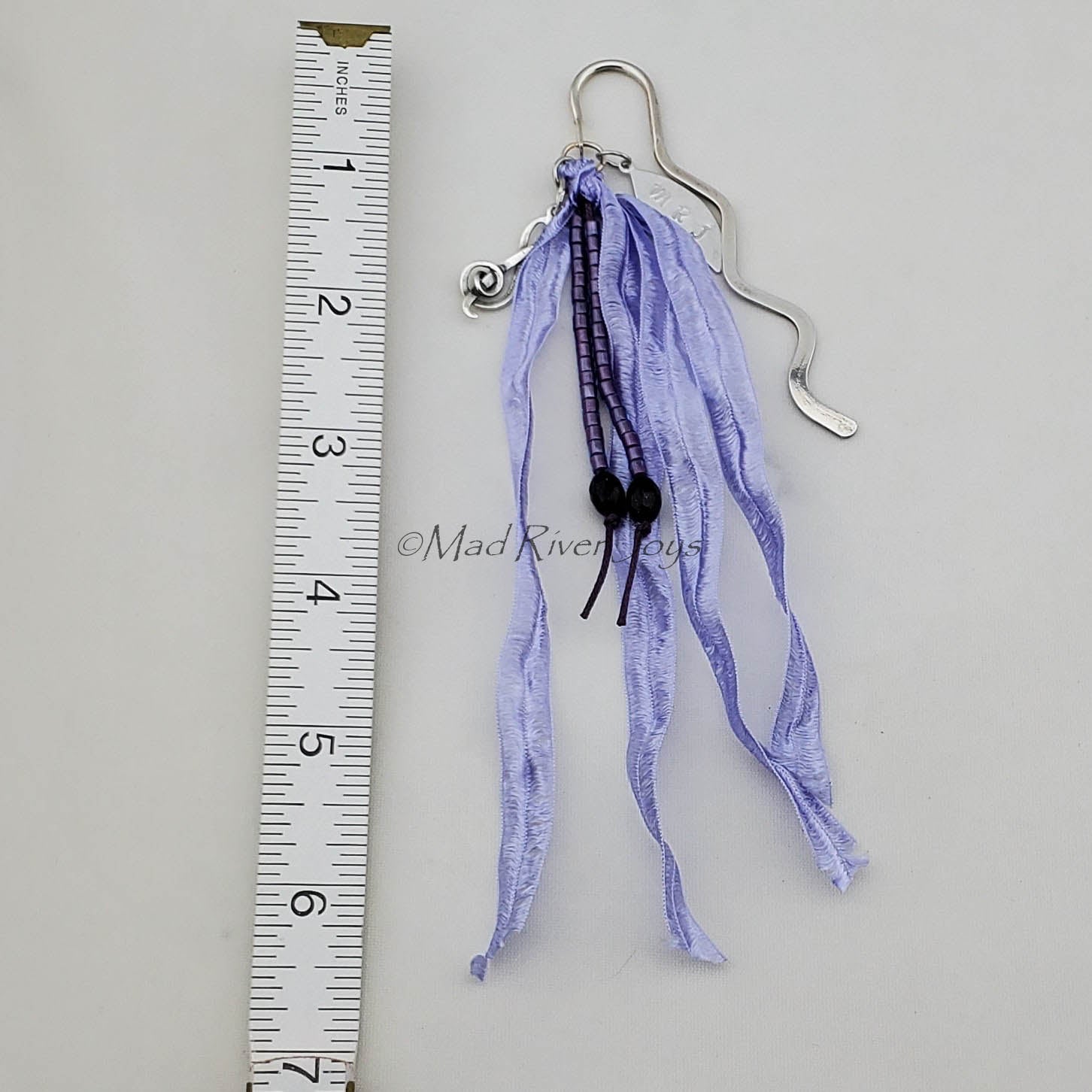 Bookmark--Hook--Music--Sterling Silver